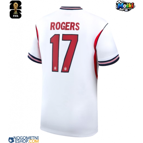 Moški Nogometni dresi Anglija Morgan Rogers #17 Domači SP 2026 Kratek Rokav
